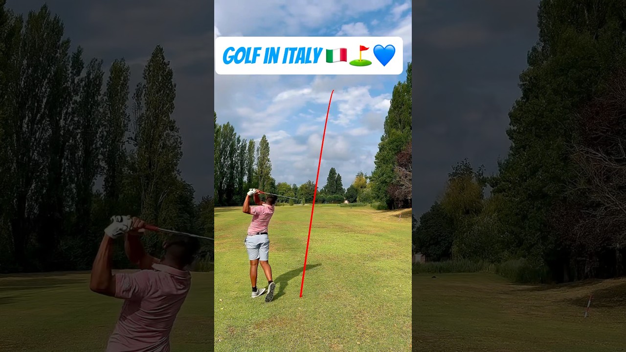Golf in Italy 🇮🇹⛳️💙 #golf #italy #golfitaly #travel
