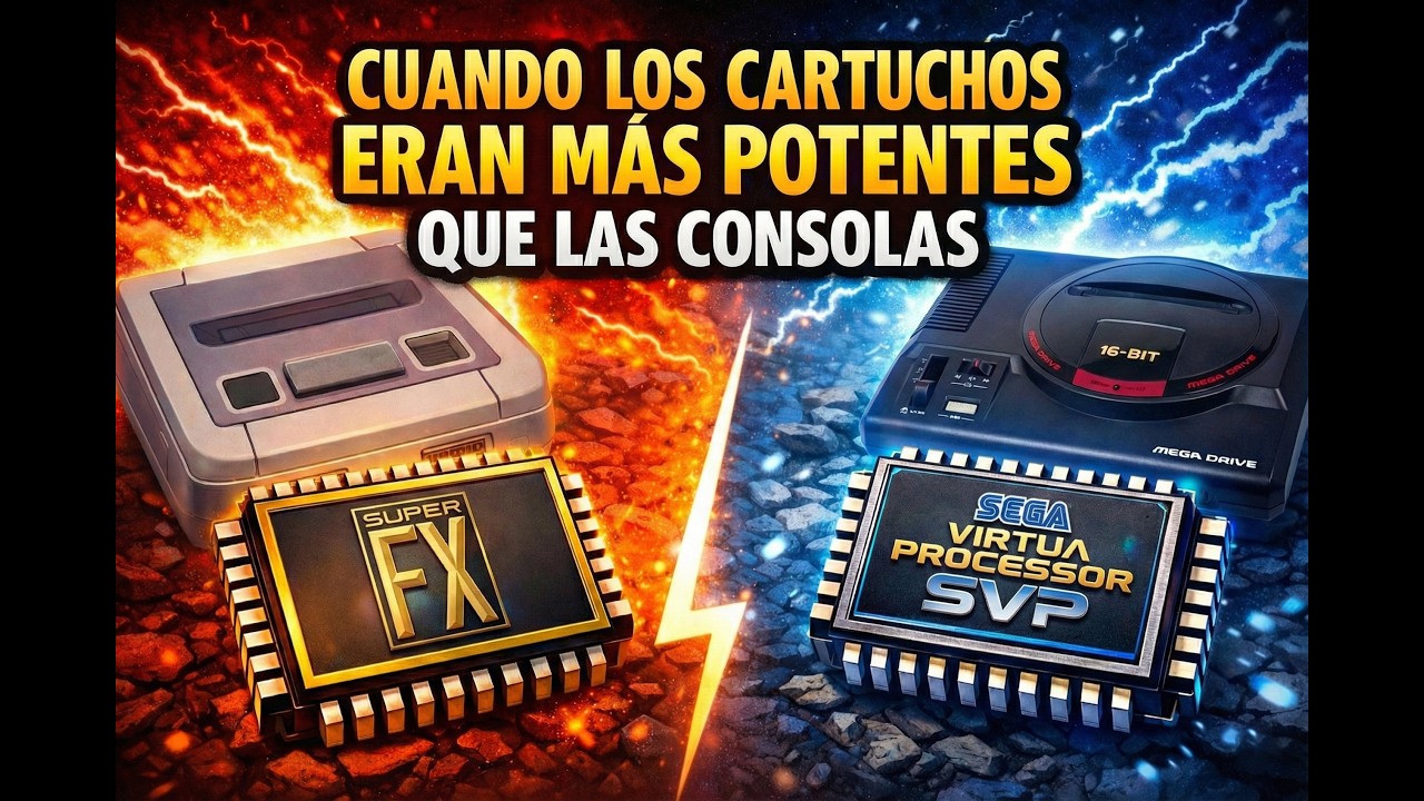Nintendo Super FX vs Sega SVP: La Guerra del 3D que llevó las consolas de 16 bits al Límite.