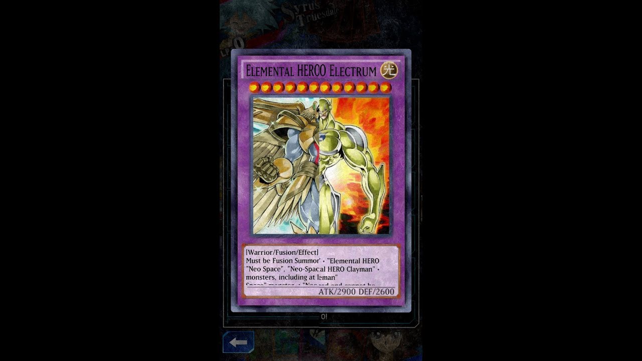Yugioh Duel Links - Summon Divine Neos & Electrum both on the Field