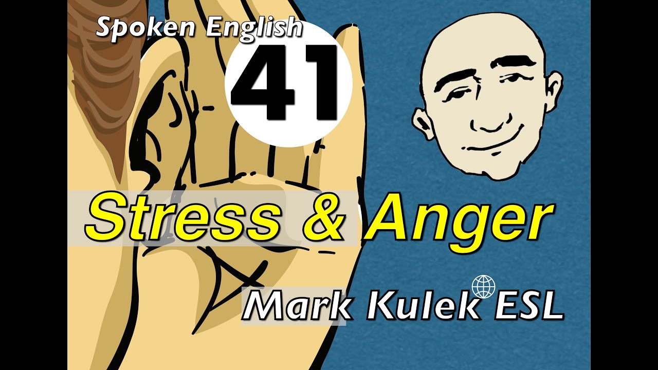 Stress & Anger - разговор, вопросы и ответы, чтение, слежка (вживую) Марк Кулек - ESL