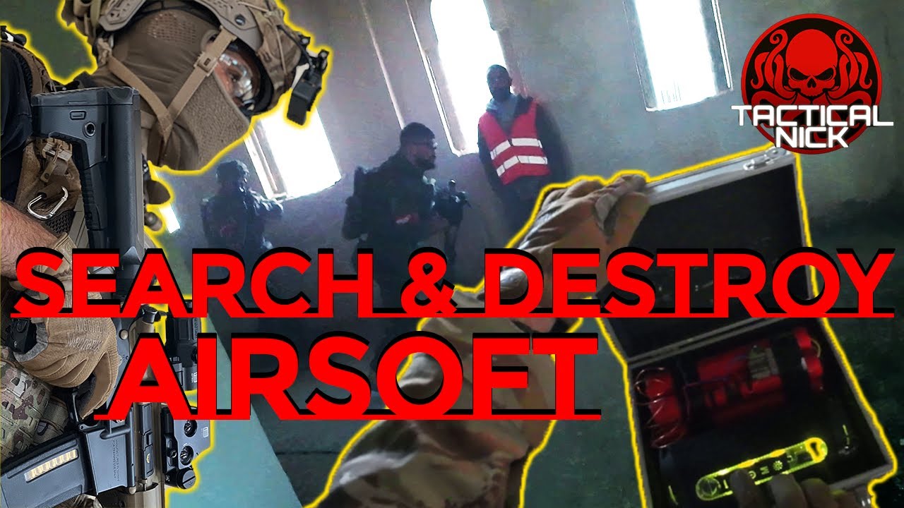 Plant The Bomb | Top Airsoft Gameplay | Search & Destroy On a Creepy Abandoned Village | CS Edit