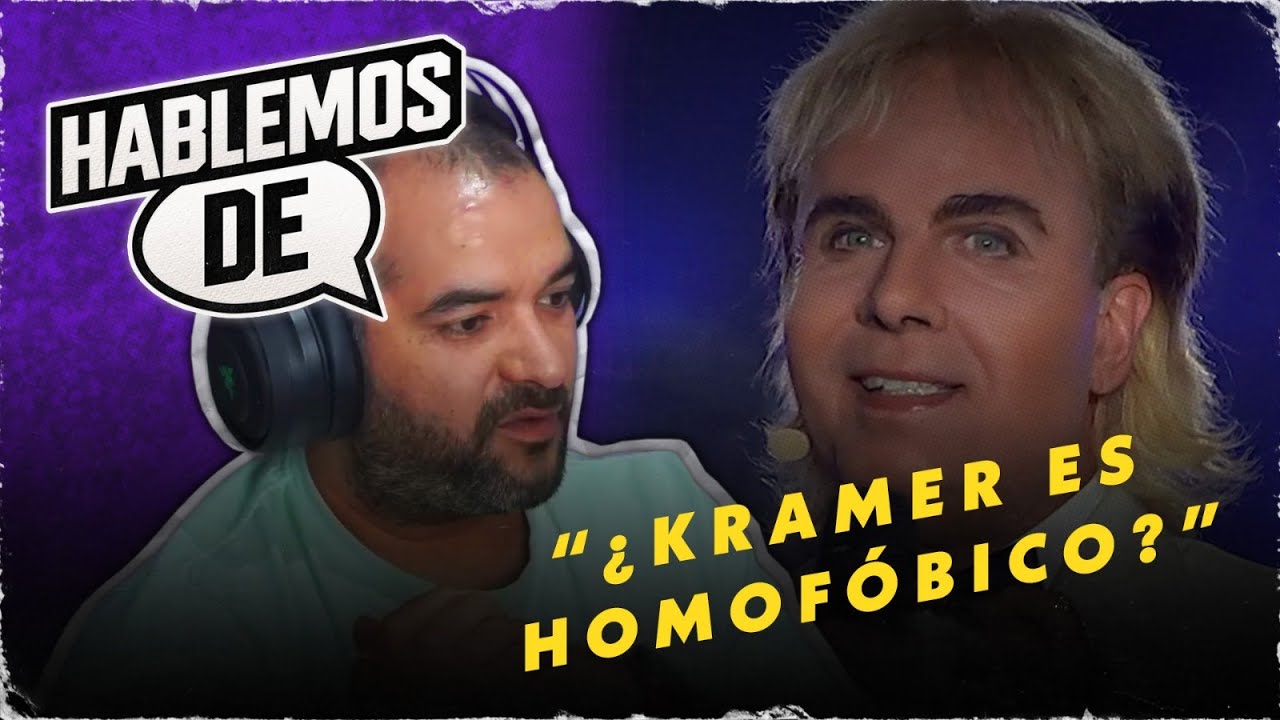 STEFAN KRAMER ES... ¿H0M0F0BIC0?