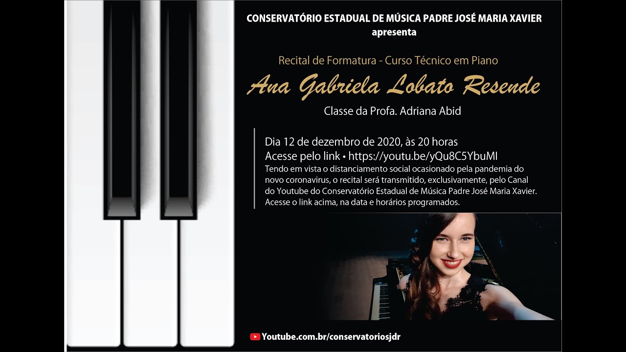Recital de Formatura • Ana Gabriela Lobato Resende