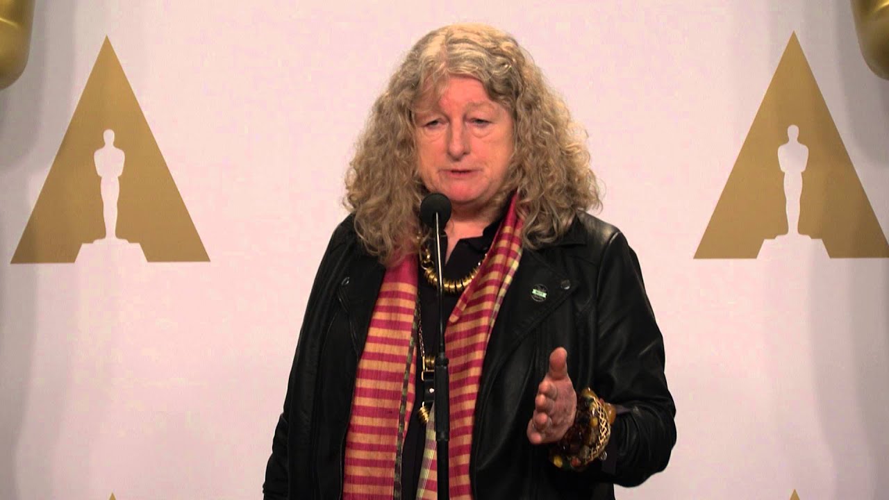 Mad Max: Fury Road: Jenny Beavan (Best Costume Design) Oscars Backstage Interview (2016)| ScreenSlam