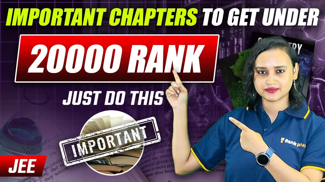 Must-Do Chapters to Secure a Rank Under 2000 | JEE Main 2025 | Nabamita Ma'am | Rankplus