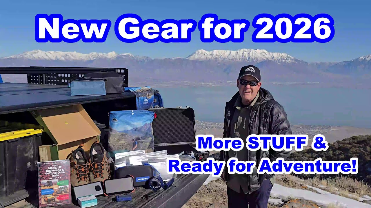 Awesome New Gear for our 2026 Adventures & Beyond! #gear #overlanding #backpacking #hiking #camping