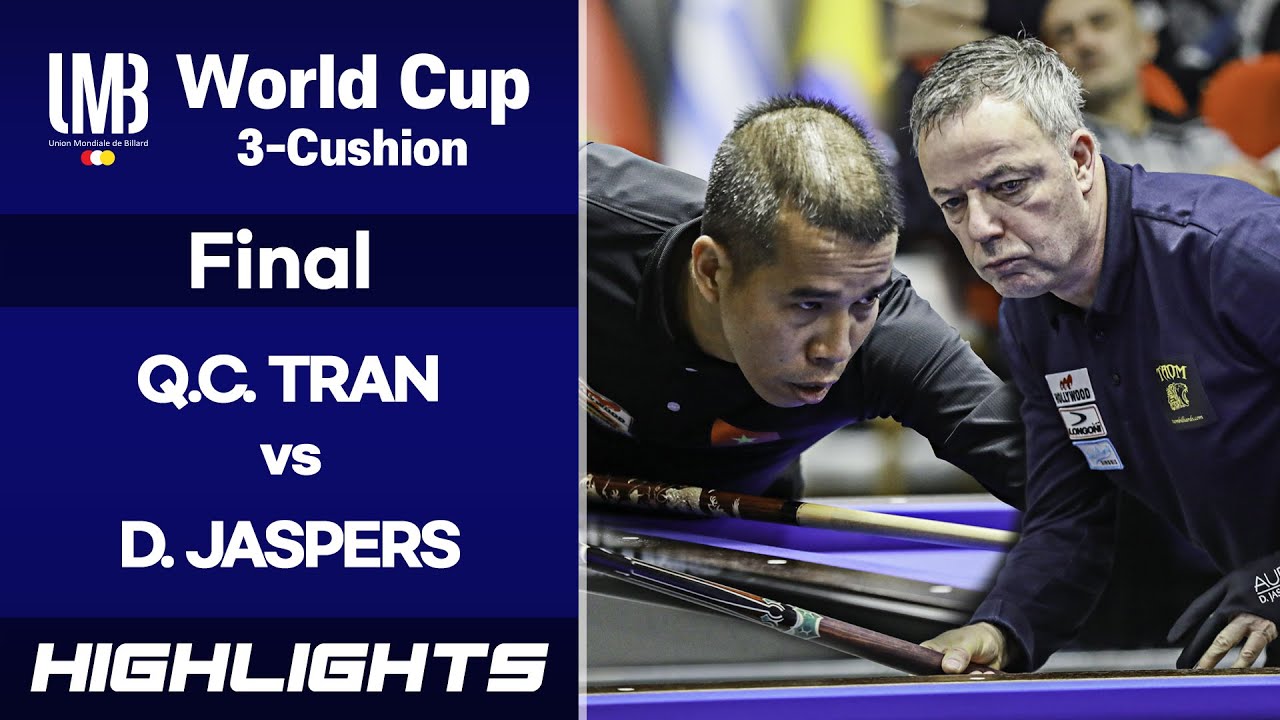 Final - 트란 퀴엣 치엔  Quyet Chien TRAN vs 딕 야스퍼스 Dick JASPERS. H/L