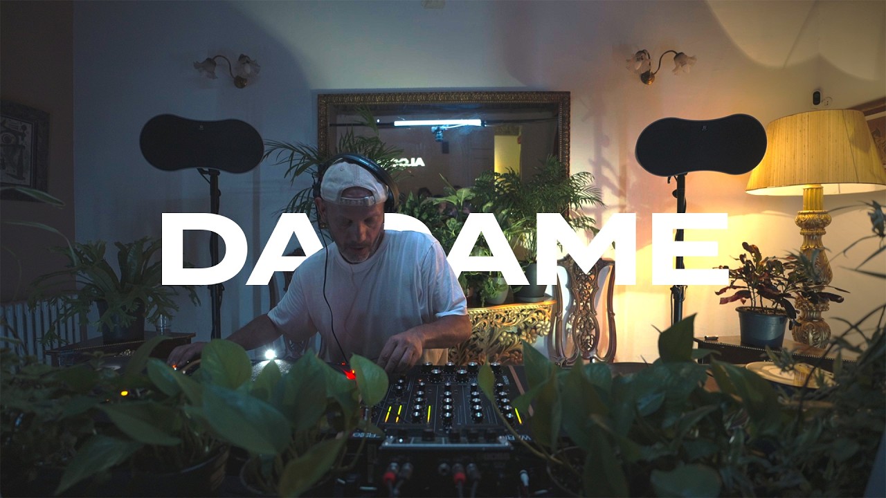 Deep house tracks with plants by Dadame Dj Set at Mansion, Barcelona