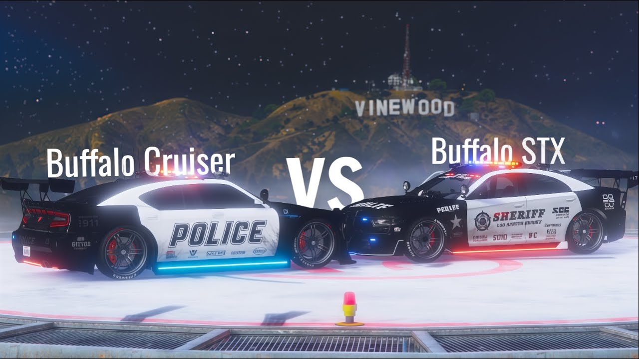 BUFFALO CRUISER VS BUFFALO STX PURSUIT | GTA 5 ONLINE MANSIONS DLC |