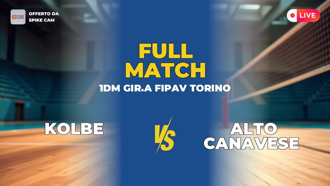 Kolbe vs Alto Canavese | 1DM Gir.A FIPAV Torino