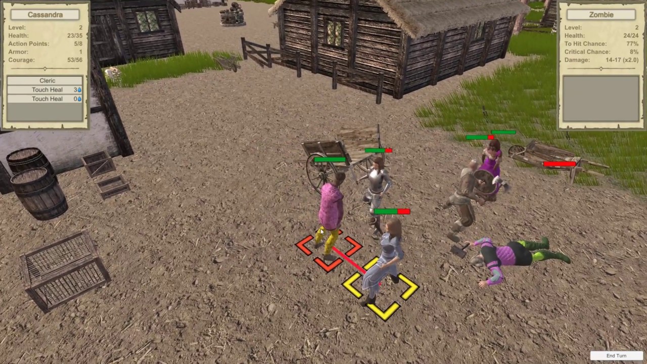 Turn-Based Combat in Death Becomes All