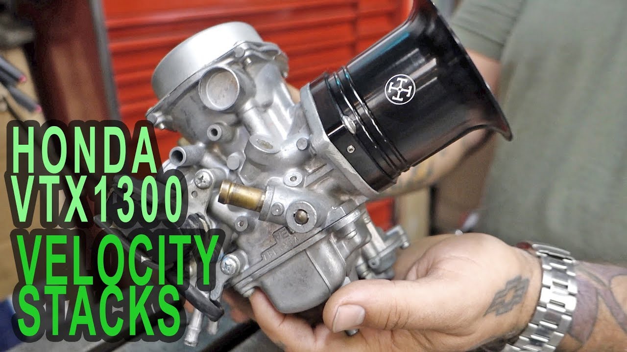 The BEST Honda VTX1300 Velocity Stacks + How To Install