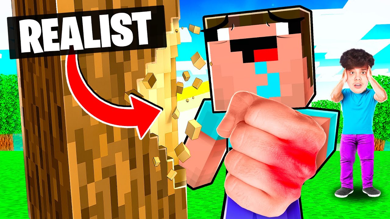 L-am Trollat Cu Minecraft Realist...