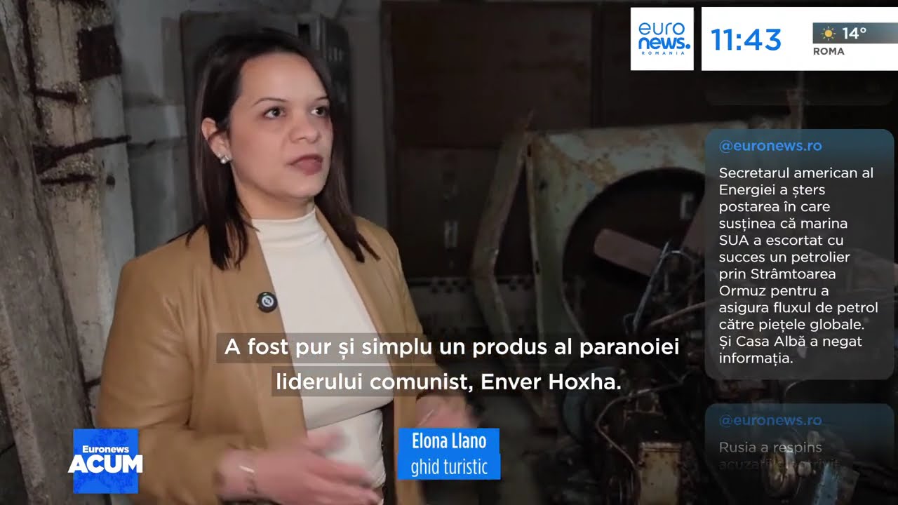Un buncăr antiatomic, atracție turistică în Albania