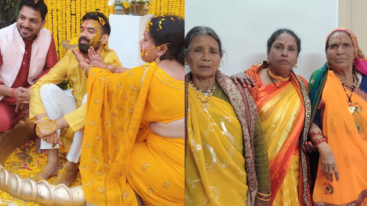 Bhaiya ki haldi vlog#full enjoy 😍#trending #like  #susbribe this is part 1 part 2 dekhna mat bhulna  