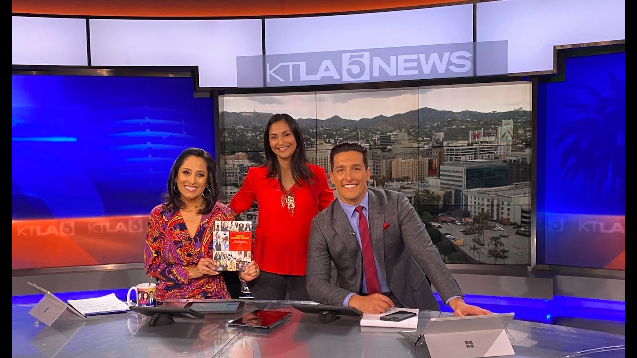 Asha Dahya on KTLA 5 Weekend Morning News