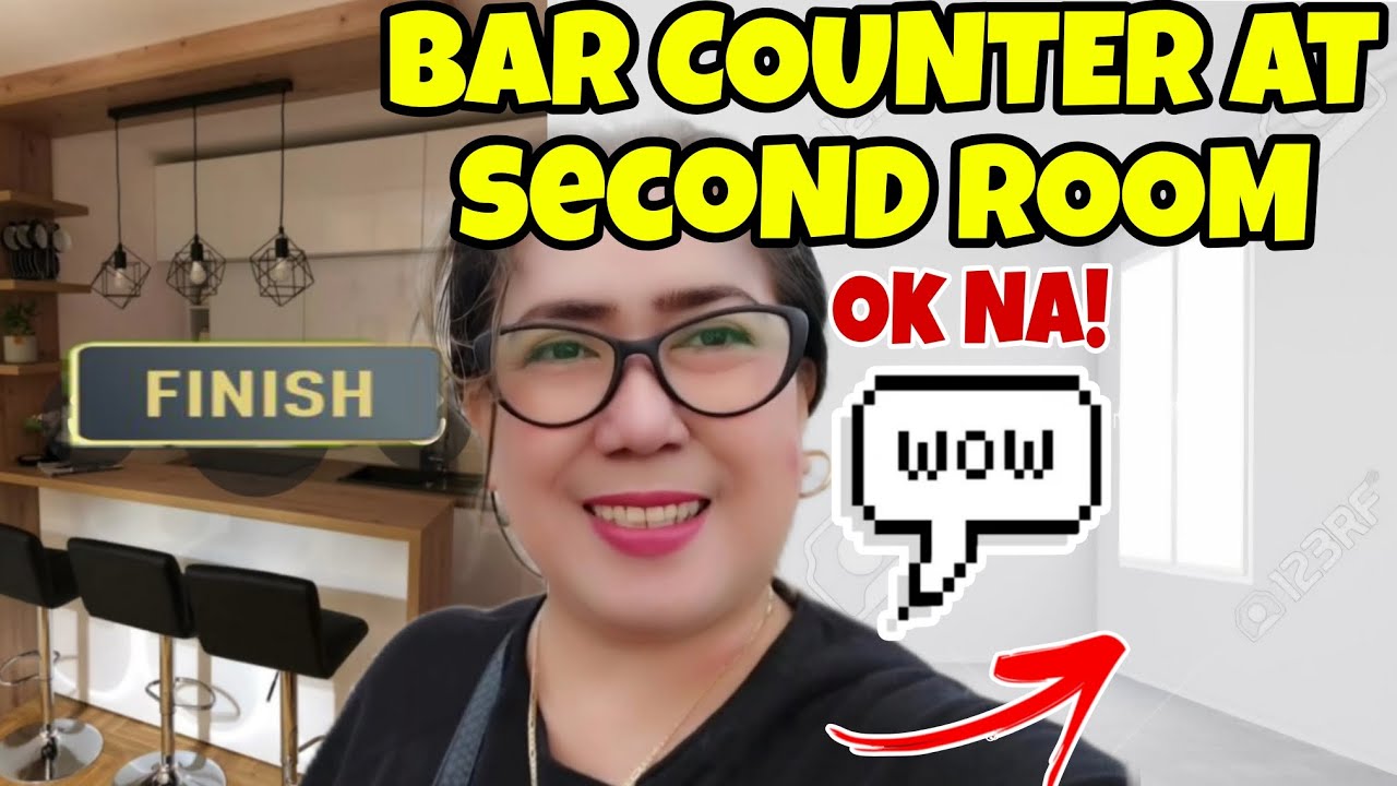 BAR COUNTER AT MASTER BEDROOM MATATAPOS NA