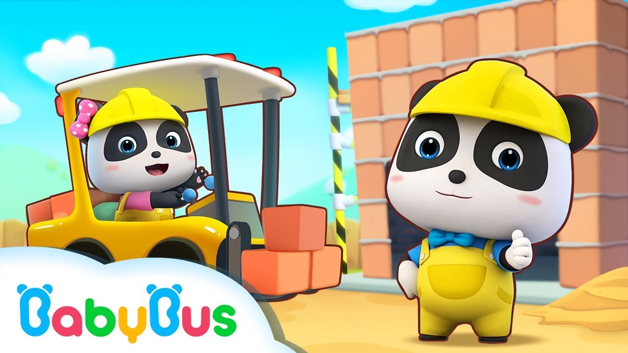 奇奇妙妙當建築工，蓋一座大房子+更多合集 | 兒歌 | 童謠 | 動畫片 | 卡通片 | 寶寶巴士 | 奇奇 | 妙妙