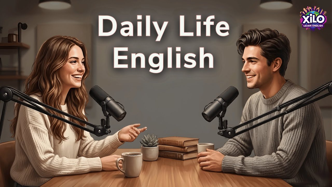 English Podcast for Easy English Conversation | Talk About Daily Life in English Learn English Fast