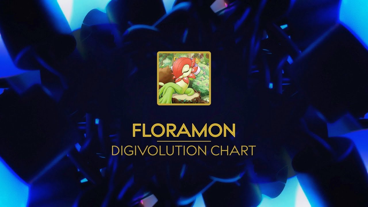 FLORAMON Digivolution Chart / Evolution Line - The Digimentalist