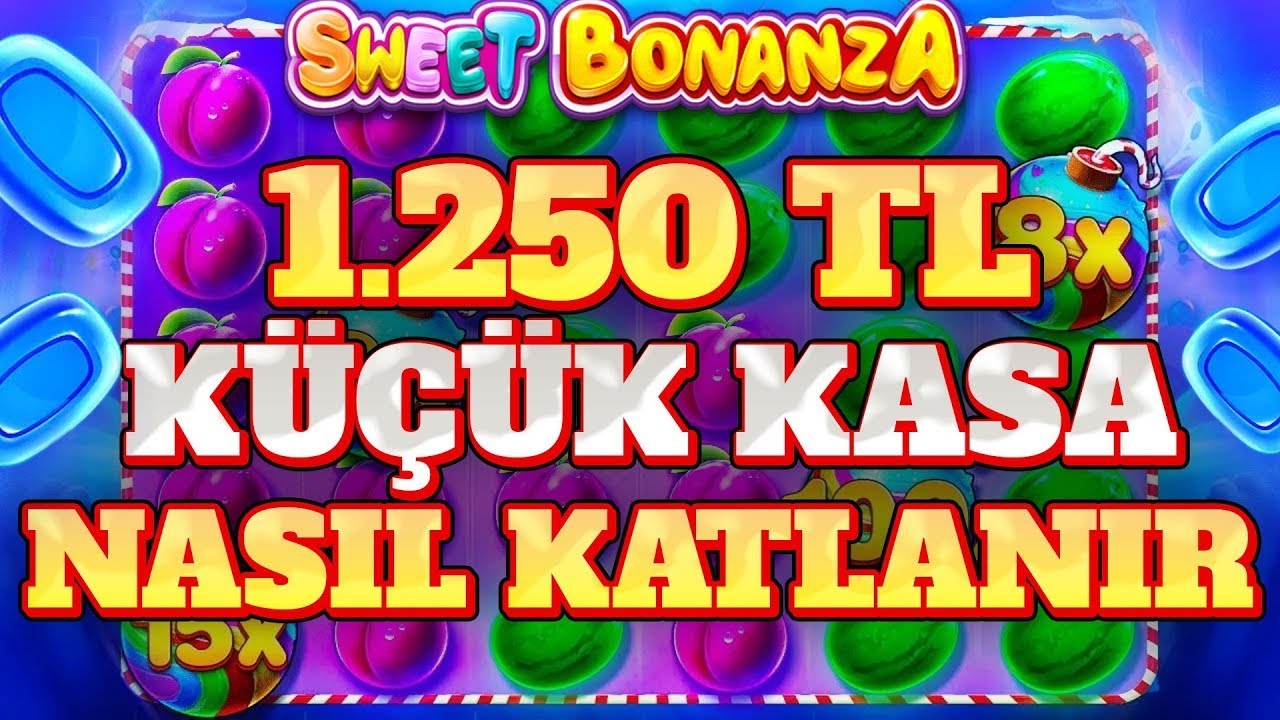 SWEET BONANZA 1000 YENİ OYUN 🍭 1.250 TL KASAYLA DEV VURGUN 🍭SLOT OYUNLARI TAKTİKLER 🍭