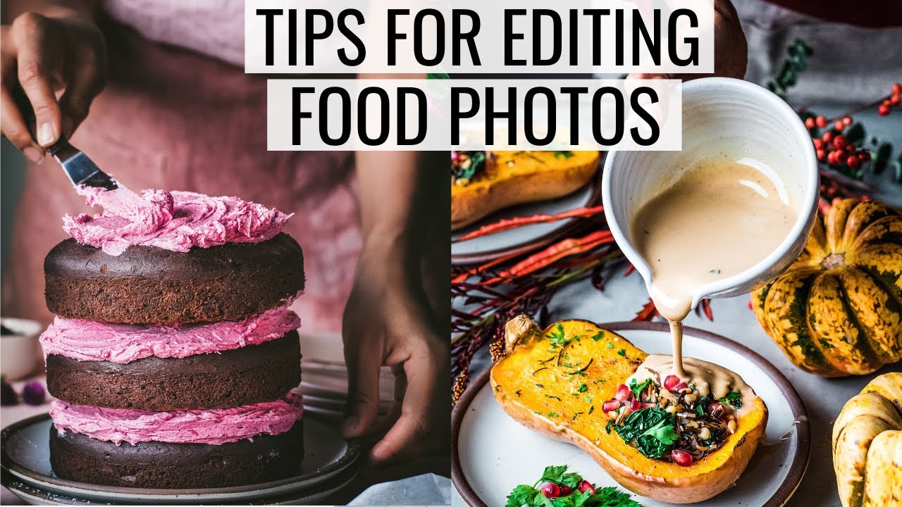 HOW TO EDIT FOOD PHOTOS FOR INSTAGRAM | Part I