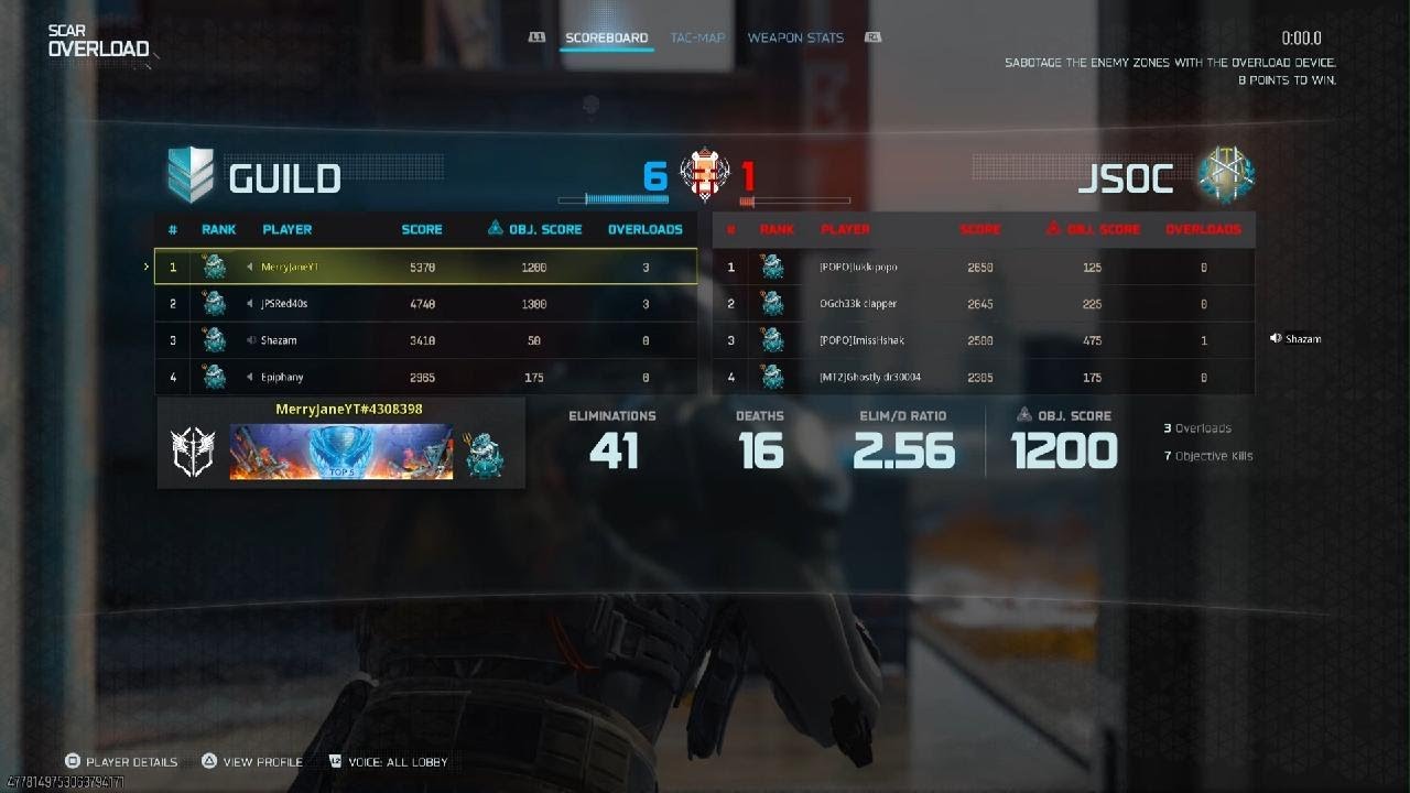 MerryJane putting on a master-class on OverLoad