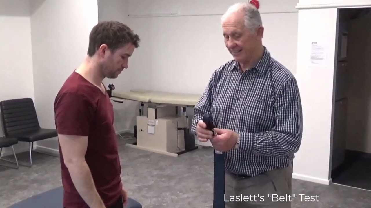 Mark Laslett Sacroiliac Joint Provocation and Abolition Tests