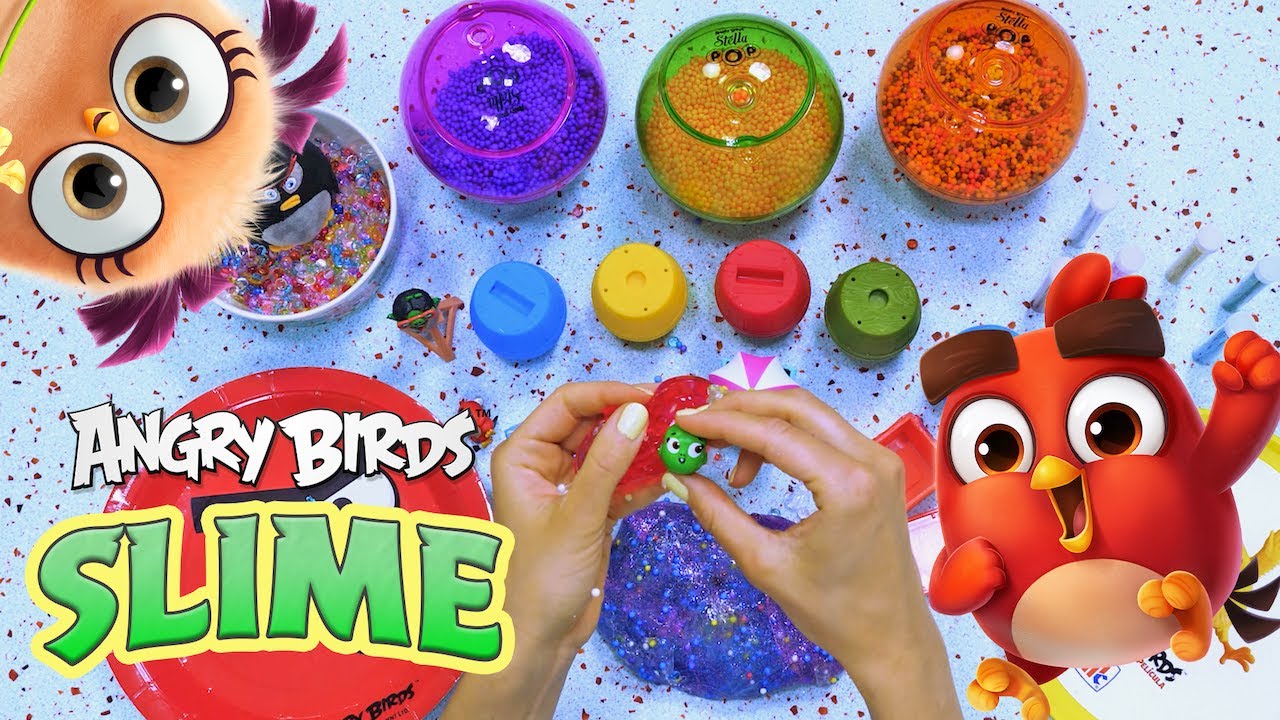 Angry Birds SLIME | Colorful & Relaxing Ep2