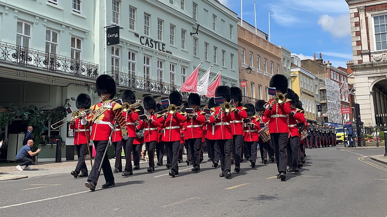 *ASCOT COURT* Changing the Guard Windsor, 19.6.2024 Band of the Grenadier Guards