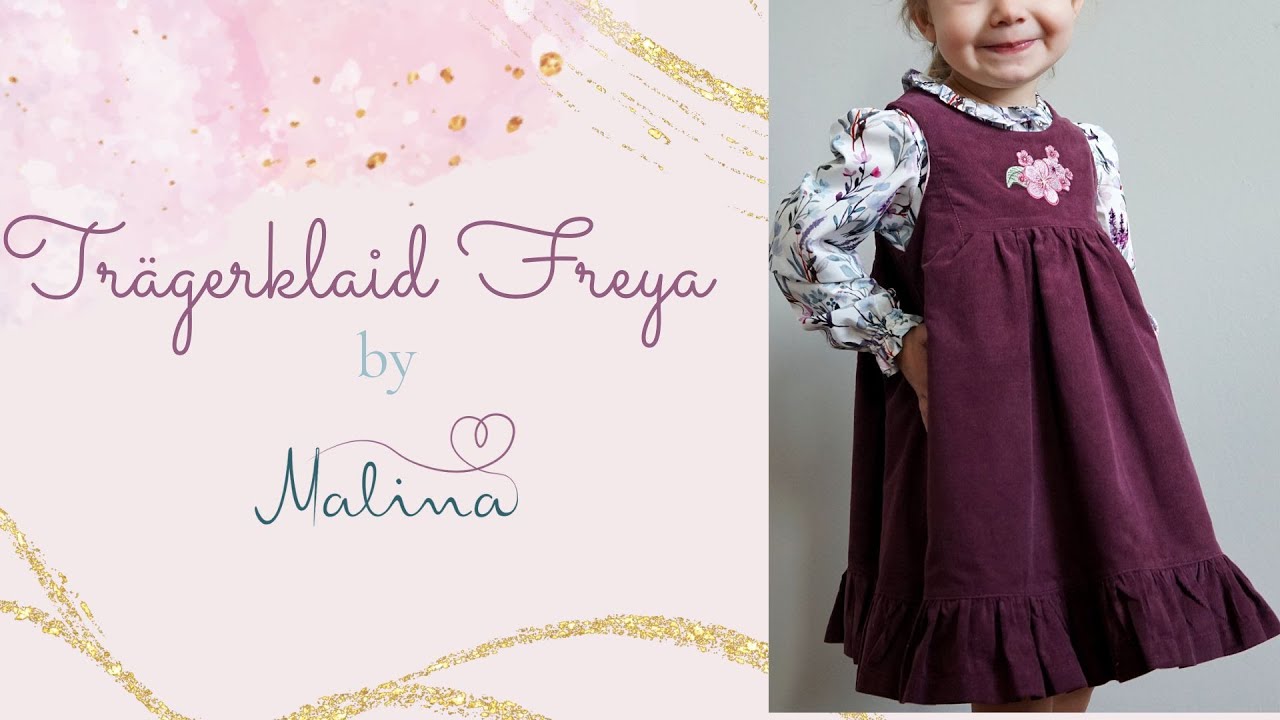 Videon&auml;hanleitung f&uuml;r das Tr&auml;gerkleid Freya Malina Schnittmuster