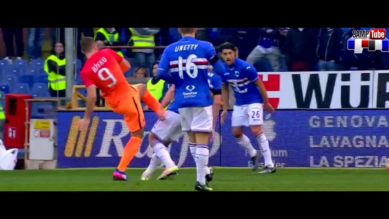Sampdoria vs AS Roma 3-2 | Highlights Sky Serie A Remix | 2017
