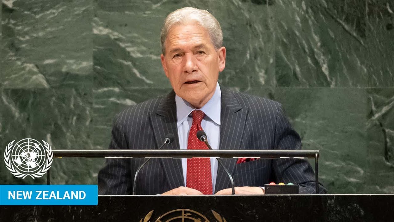 🇳🇿 New Zealand - Foreign Minister Addresses United Nations General Debate, 80th Session | #UNGA