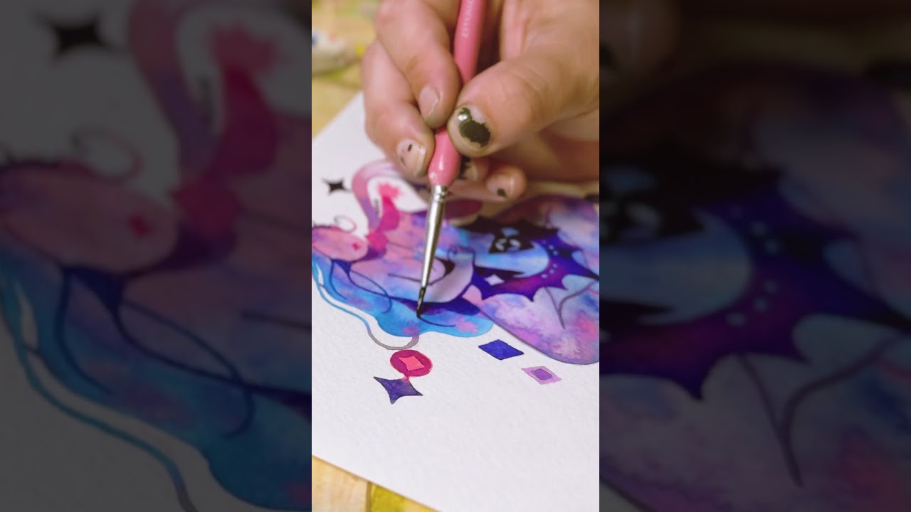 Ep 10/12 The Starlight Nocturne #magic #music #shorts #ink