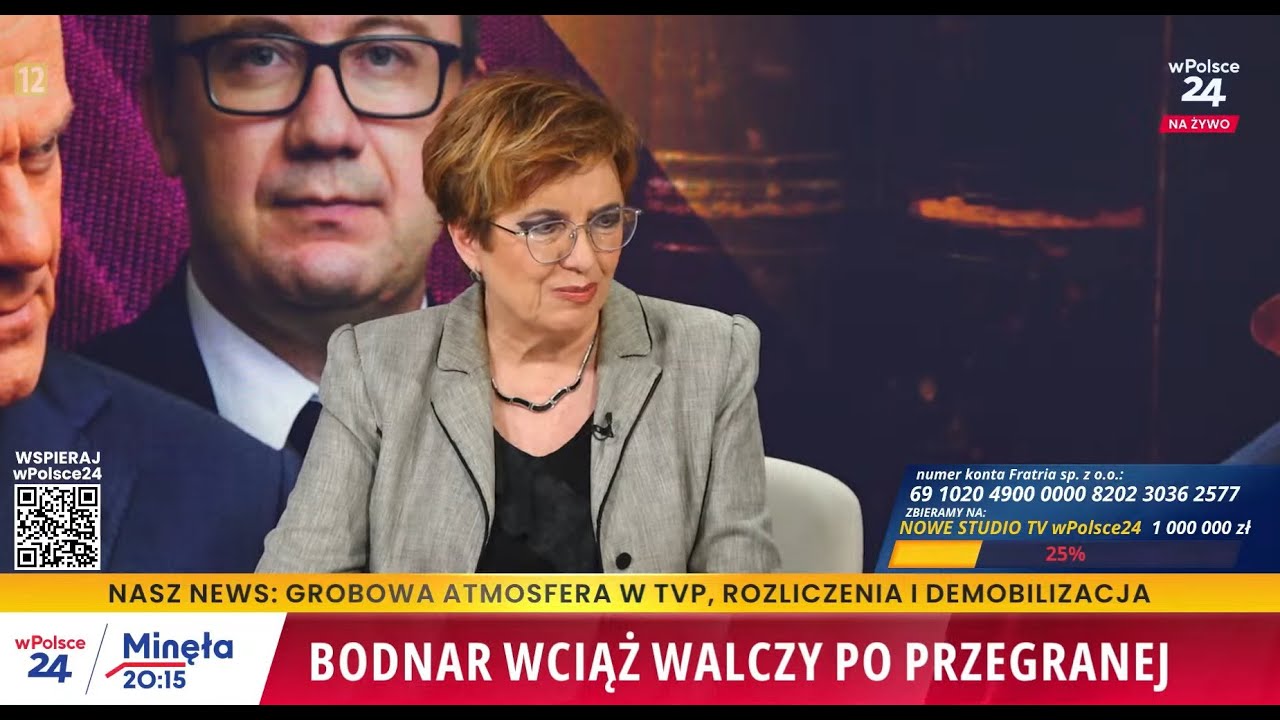 Minęła 20:15 cz. 5.  Aleksandra Jakubowska: Bodnar chyba zrozumiał, że zostanie zrekonstruowany