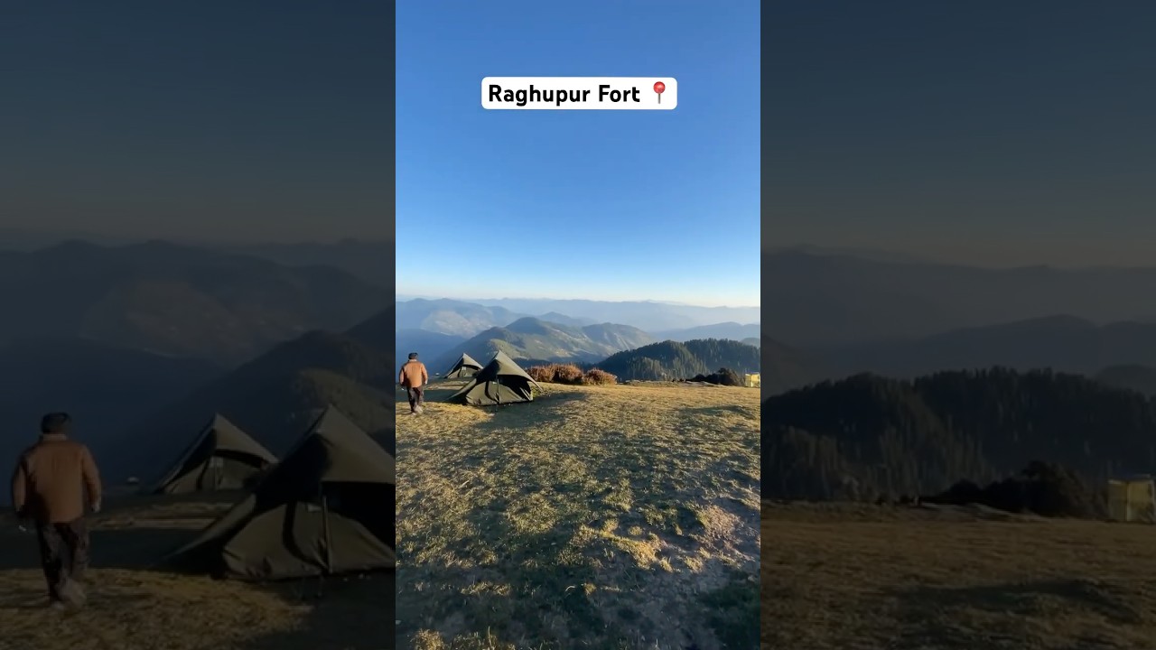 Camping, Raghupur Fort, Jalori Pass, Jibhi, Tirthan Valley #jibhi #raghupurfort #jaloripass #shoja