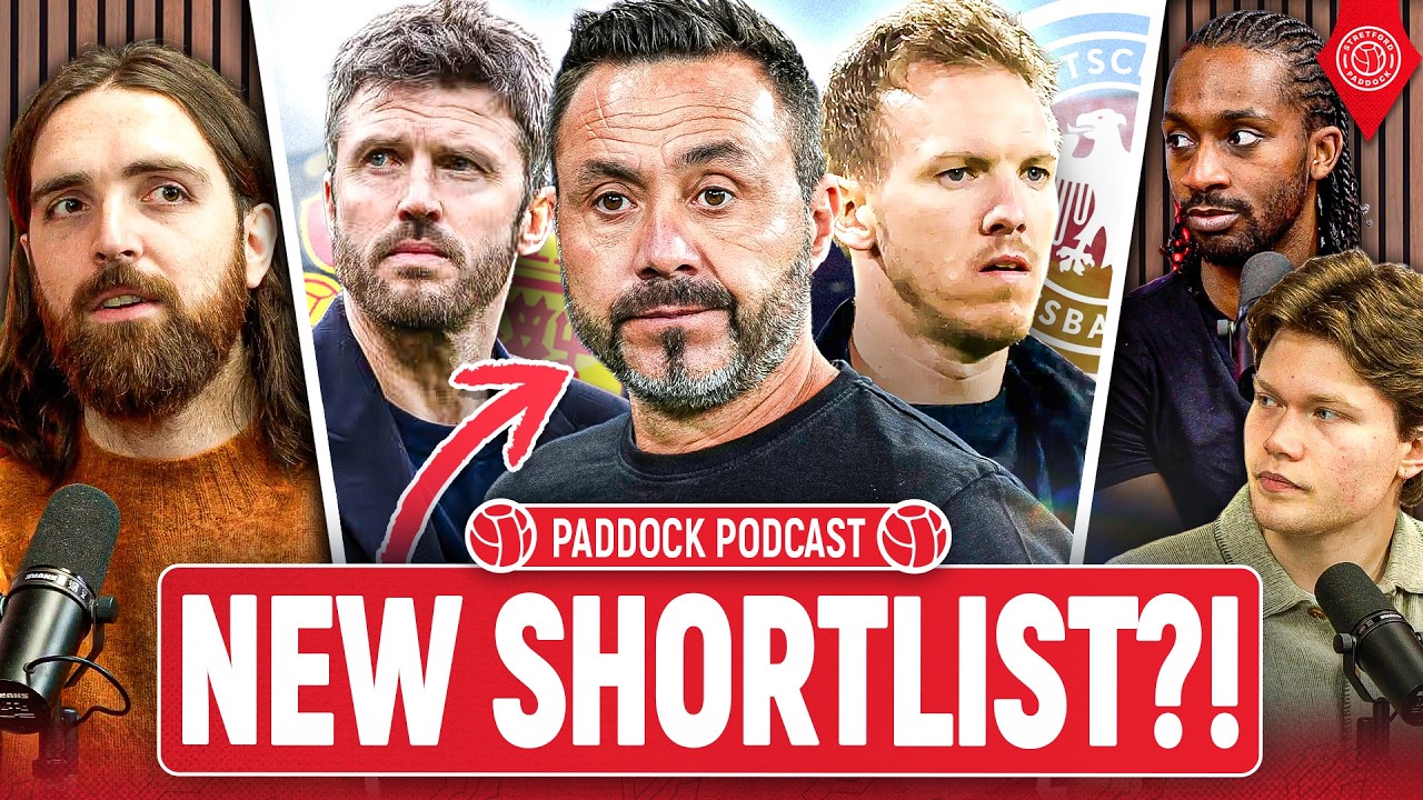 Who Should Be The Frontrunner In The Manchester United Manager Race?! | Paddock Podcast