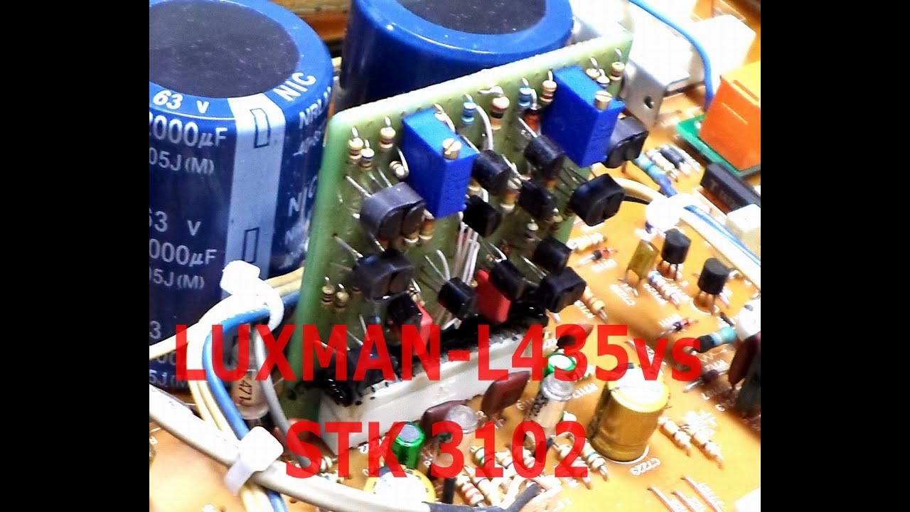 LUXMAN - 435 Ремонт с заміной STK3102