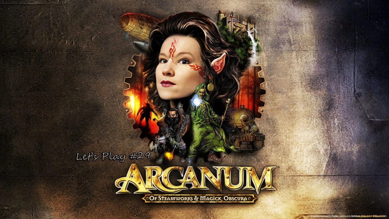 Arcanum: Of Steamworks and Magick Obscura [29] ПРОБЛЕМЫ С ЭЛЕМЕНТАЛЯМИ В ОГНЕННОЙ ЯМЕ