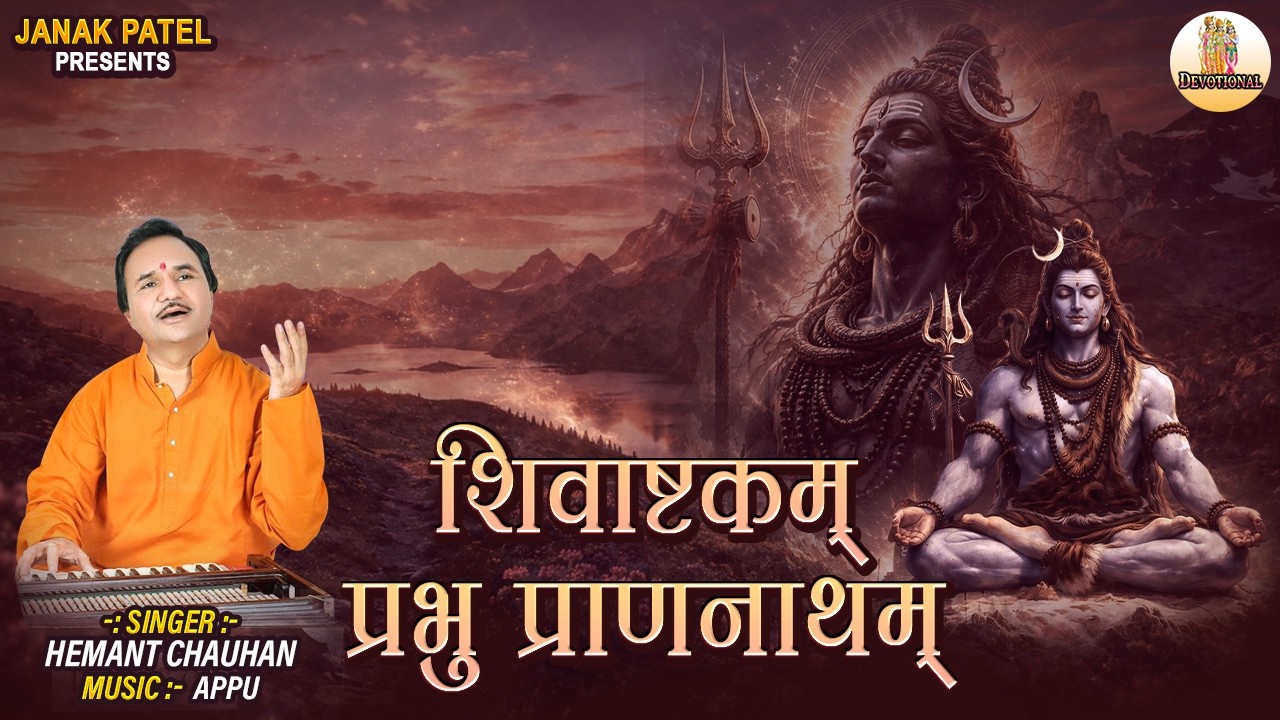Shivashtakam | शिवाष्टकम | Parbhum Pran Natham I Hemant Chauhan Shiva Stotram