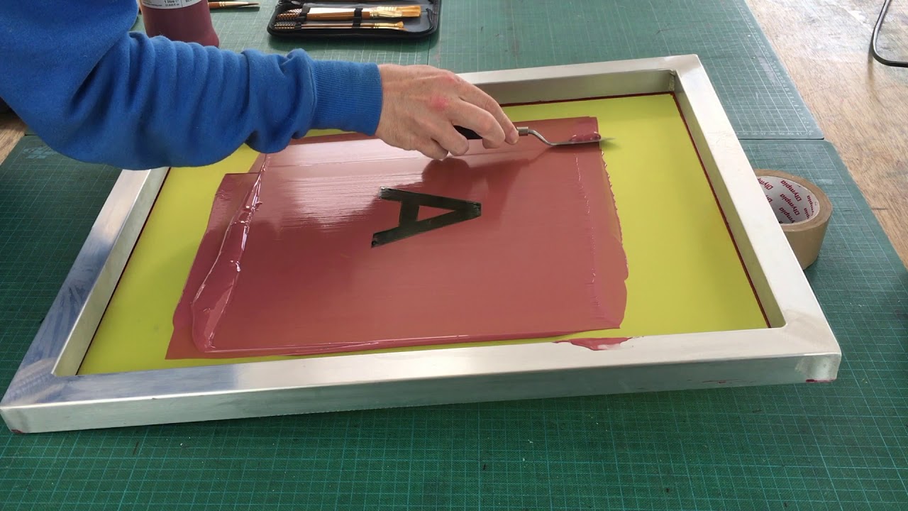 Daler Rowney Screen Printing Drawing Fluid & Screen Block