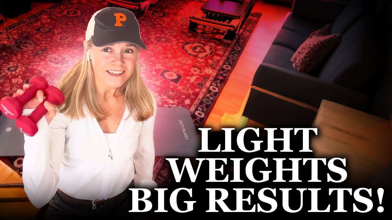10-Minute Core, Arms & Glutes Training With Light Weights | Moira's Fitness
