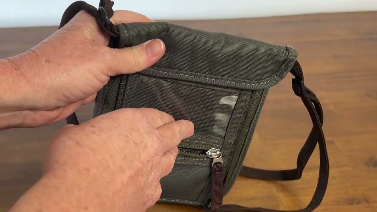 WALNEW Passport Holder Neck Pouch Travel Wallet Review