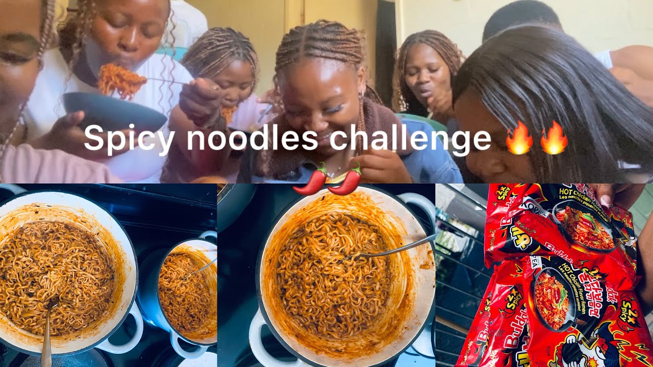 🌶️Spicy Noodles Challenge got Spicy 🌶️ 🥵🔥 #vlog #subscribe #spicy