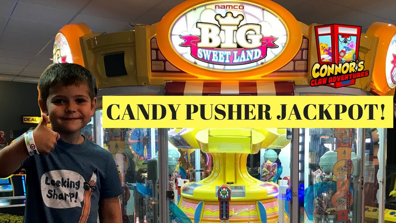 🍭 CANDY PUSHER CLAW MACHINE JACKPOT!!! SHOUT OUTS! 🍭