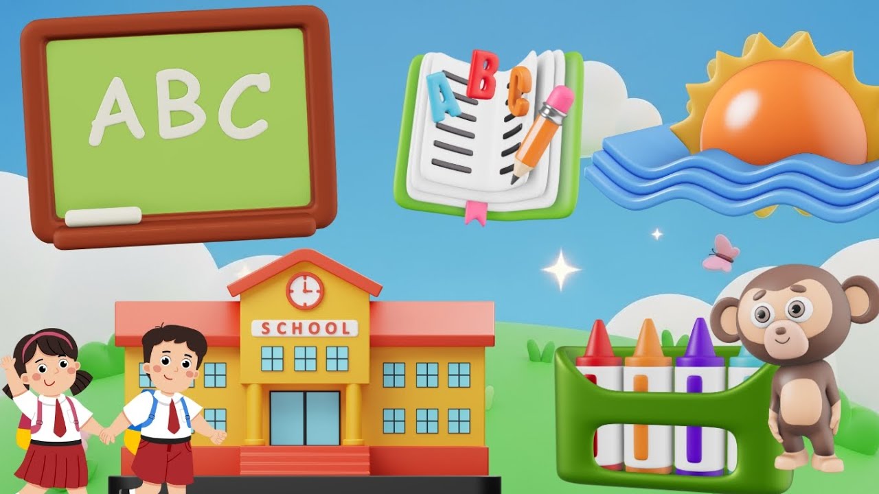 The Alphabet Rhymes 3D| Nursery Rhymes And Kids Song|ABCD Learning #abcd #preschool #kids #alphabet 