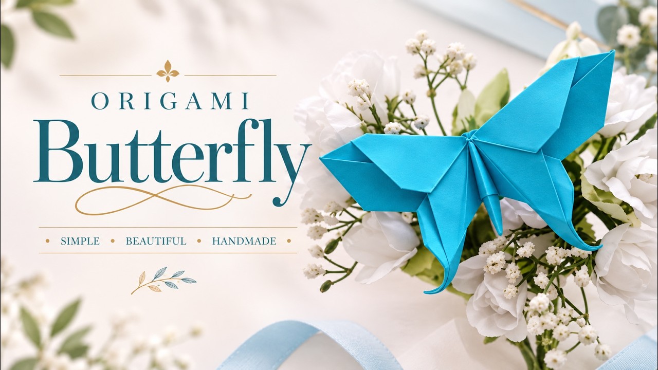 How to Make Origami Butterfly (Michael G. LaFosse)