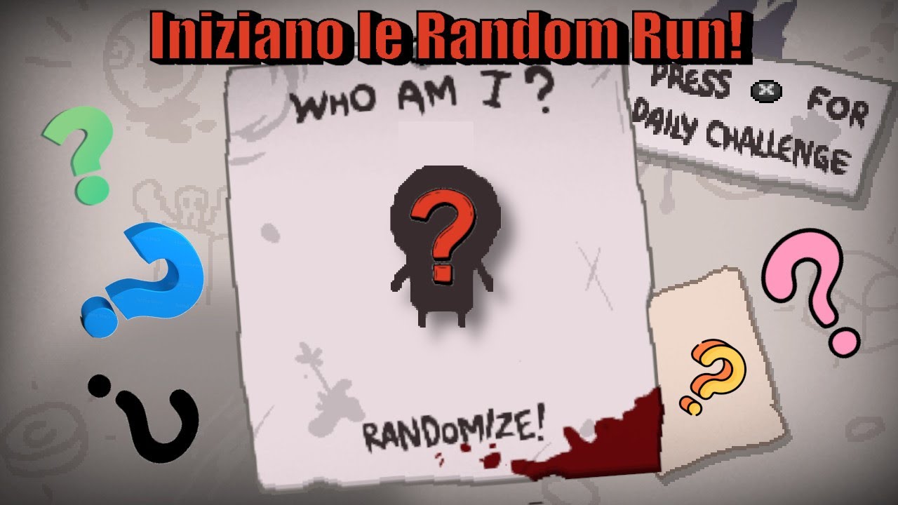 Iniziano le Random Run!