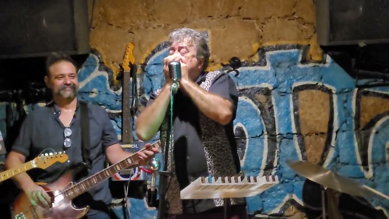 Mingo Balaguer & Pablo Sanpa Blues Band - Help Me - La Coquette Blues Bar (Madrid) 5 julio 2023