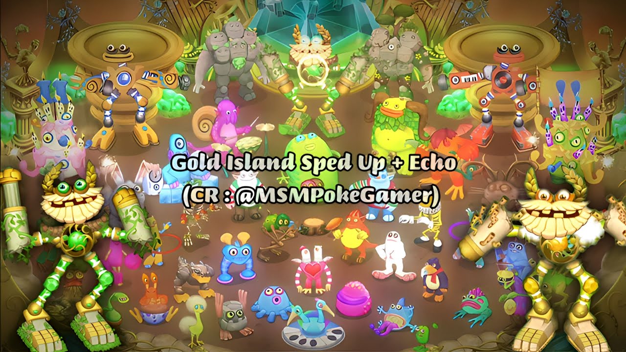 Gold Island With Epic Wubbox My Singing Monsters - CR : (@MSMPokeGamer)